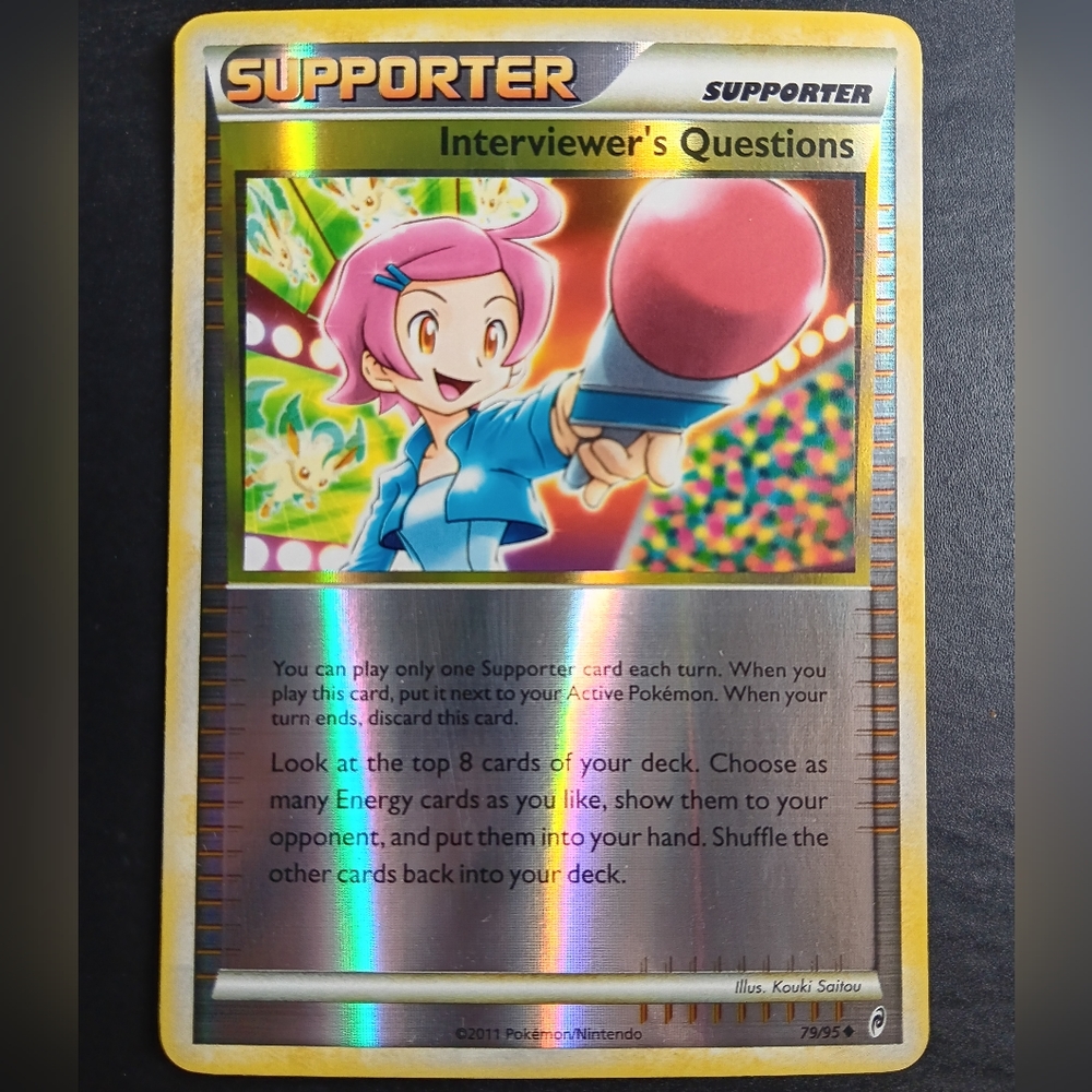 Interviewers Question Pokemon Card - Call of Legends - 79/95 Reverse Holo
